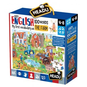 Easy English 100 Words Farm di Headu
