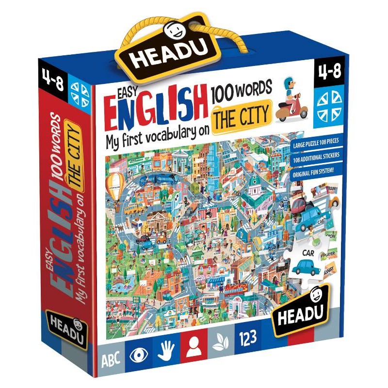 Easy English 100 Words City di Headu