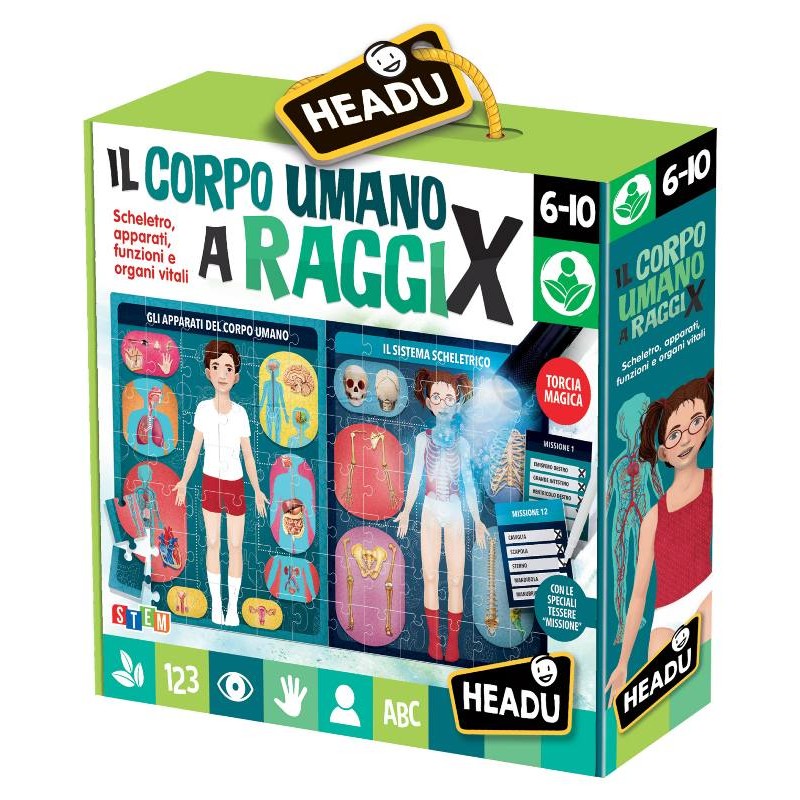 Il Corpo Umano a Raggi X di Headu Kids Educational
