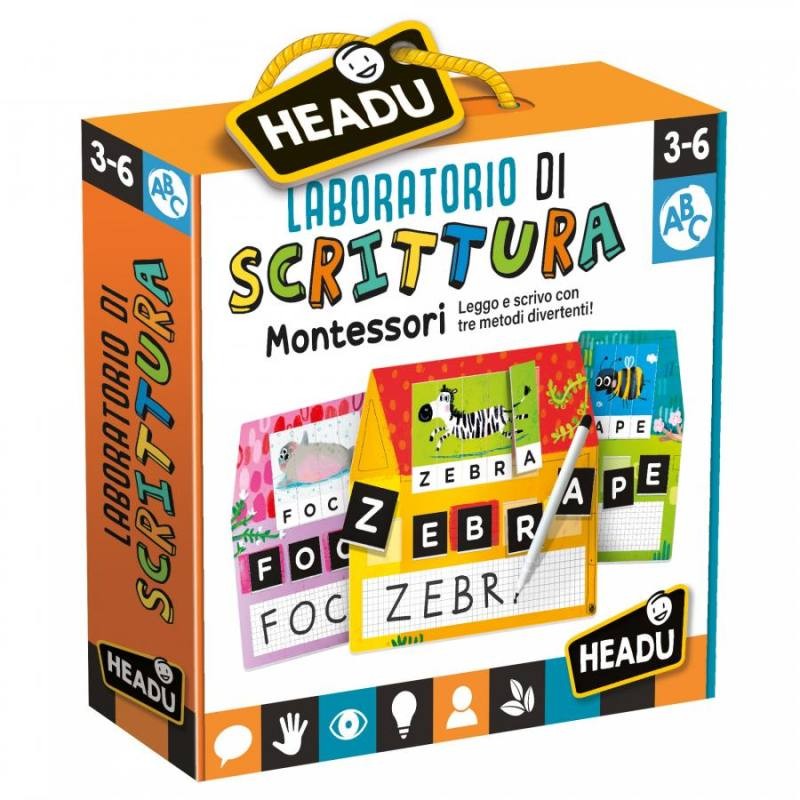Laboratorio di Scrittura Montessori di Headu Preschool Educational