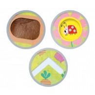 Tactile Puzzle Montessori Farm di Headu Educational Puzzle