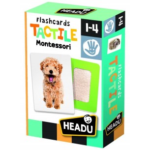 Flashcards Tactile Montessori di Headu Baby Educational