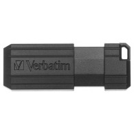 Verbatim Chiavetta Usb 16gb 2.0 Pin-Stripe Black