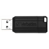 Verbatim Chiavetta Usb 32gb 2.0 Pin-Stripe Black
