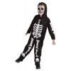 Cost. Scheletro Glow in The Dark B.No (Tuta con Ossa Fluorescenti e Cappuccio) 3-4 Anni / 98-104cm di Rubie'S Costume Company