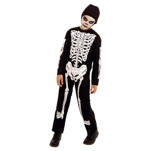 Costume Scheletrino 7-8 Anni / 122-128cm di Rubie'S Costume Company