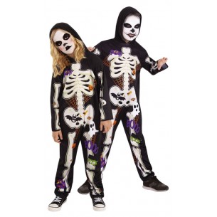 Costume Scheletro Simpatico 5-6 Anni / 110-116cm di Rubie'S Costume Company