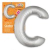 (Mylar-Poliammide) Palloncino Lettera C Argento 114 X 79 Cm di Juinsa - Juguetes Industriales, S.A.