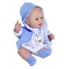 Bebe 33 Cm con Vestito Azzurro di Rauber