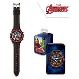 Box Metallo Orologio Analogico Avengers Mv15784 di Kids