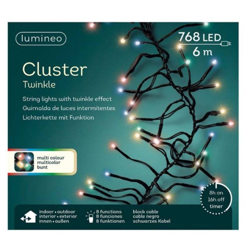 Led Cluster Twinkle L 494735 di Kaemingk