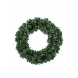 Imperial Wreath Indoor And Outdoor Green di Kaemingk