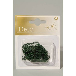 Bauble Hangers Iron Green di Kaemingk