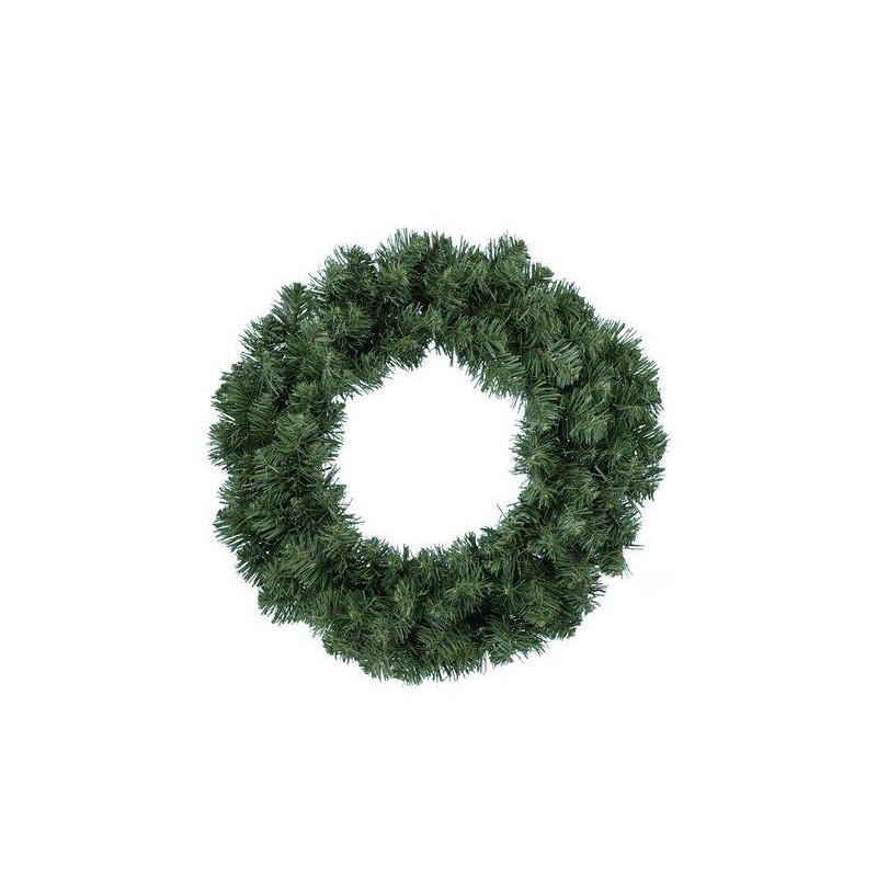 Imperial Wreath Indoor And Outdoor Green di Kaemingk