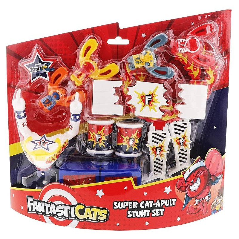 Fantasticats Set Super Fionda Catapulta di Goliath Games