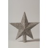 Treetopper Shatterproof Glitter Silver di Kaemingk