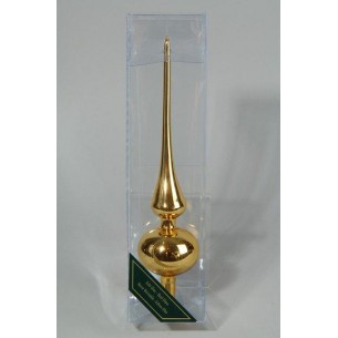 Treetopper Glass Shiny Light Gold di Kaemingk