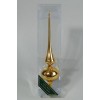 Treetopper Glass Shiny Light Gold di Kaemingk