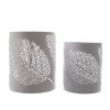 2 Tealight Metallo 385501 di Kaemingk
