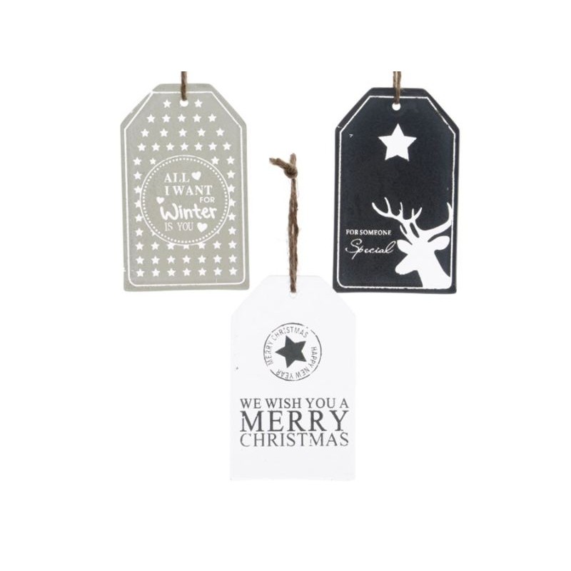 Glass Tag W Print 3as 645796 di Kaemingk