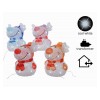 Led Acrylic Deer 4col 492233 di Kaemingk
