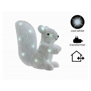 Led White Acrylic Squ 492244 di Kaemingk