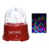 Led Disco Ball Ind Bo, Colour: Multi, Size: 8x8x10cm di Kaemingk
