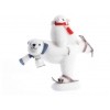 Foam Polar Bear On Ski W Scarf con Penguin On The Back W Scarf Confezionato per Piece in Paperwrap di Kaemingk