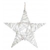 Twig Stella W Hanger W Glitter Confezionato per Pc in Paperwrap di Kaemingk