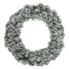 Imperial Wreath Snowy Indoor Green/White di Kaemingk