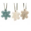 Scented Wax Snowflake 204239 di Kaemingk