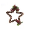 Nut Star W Berries W 726263 di Kaemingk