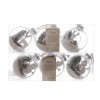 Sh.Prf Bauble W Landscape 2ass Transparent di Kaemingk