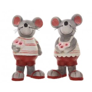 Val Cer Mouse Standing 2ass di Kaemingk