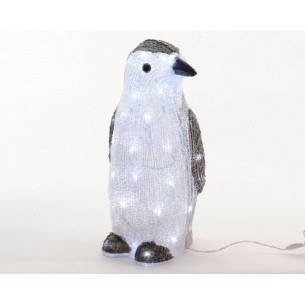 Led Acrylic Penguin O 492169 di Kaemingk