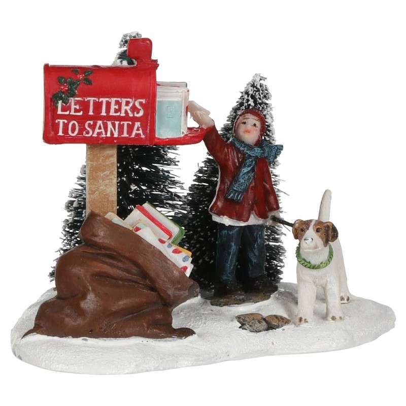 Statuina Lettere a Babbo Natale di Edelman