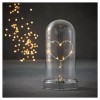 Campana con Cuore Led a Batteria - Luce Bianco Freddo e Timer di Edelman