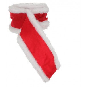 Nastro Natale Rosso con Pelo di Edelman