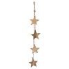 Decorazione da Appendere con Stelle Oro di Edelman
