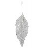 Confezione 6 Pezzi Foglia Argento con Paillettes di Edelman