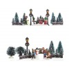 Scenario Invernale con Figure di Kaemingk