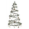 Albero a Spirale con Led Bianco Caldo a Batteria di Kaemingk