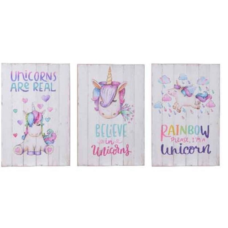 Tavola con Stampa Unicorni 3ass di Kaemingk