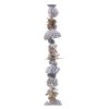 Pinecone Garland W Glitter, Colour: White Washed, Size: 5x10x150cm di Kaemingk