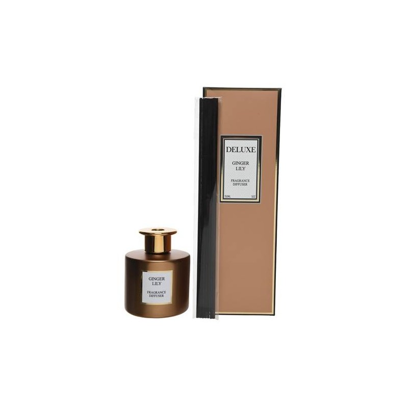 Gl Diffuser Metalic 150ml, Colour: Bronze, Size: 9.1x9.1x27.2cm di Kaemingk