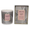 Wax Scented Candle in Glass, Colour: Light Grey, Size: 7.6x7.6x10.7cm di Kaemingk