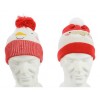 Acr Cuffed Hat Children 2ass, Colour: Red/White, Size: 23x21cm di Kaemingk