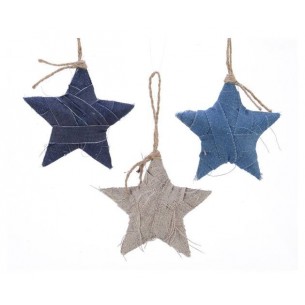 Pes Star W Hanger 3col Ass, Colour: Assorted, Size: Dia12.5x3.5cm di Kaemingk