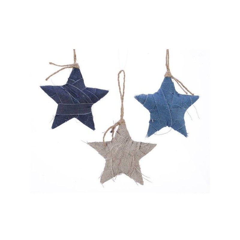 Pes Star W Hanger 3col Ass, Colour: Assorted, Size: Dia12.5x3.5cm di Kaemingk