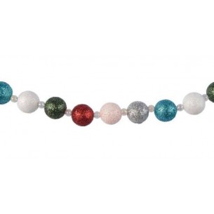 Ghirlanda in Perle Multicolore di Kaemingk